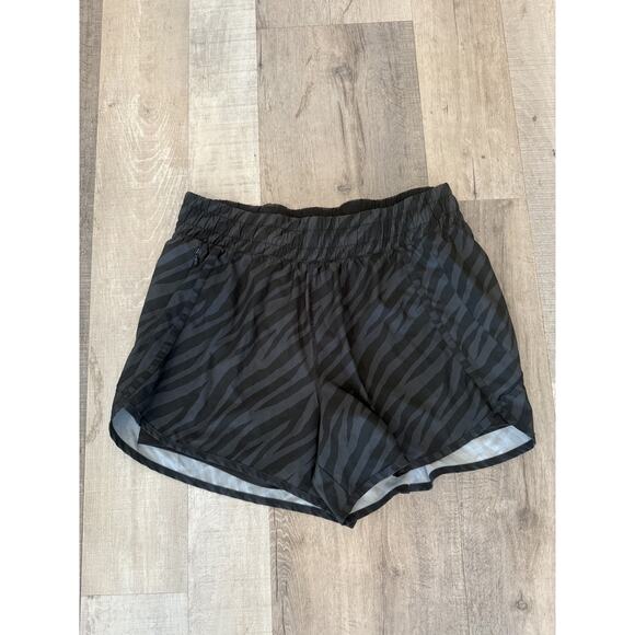 Avia Pants - AVIA Shorts Womens XL Animal Print Zebra Pattern Lightweight Running Gym Athleti